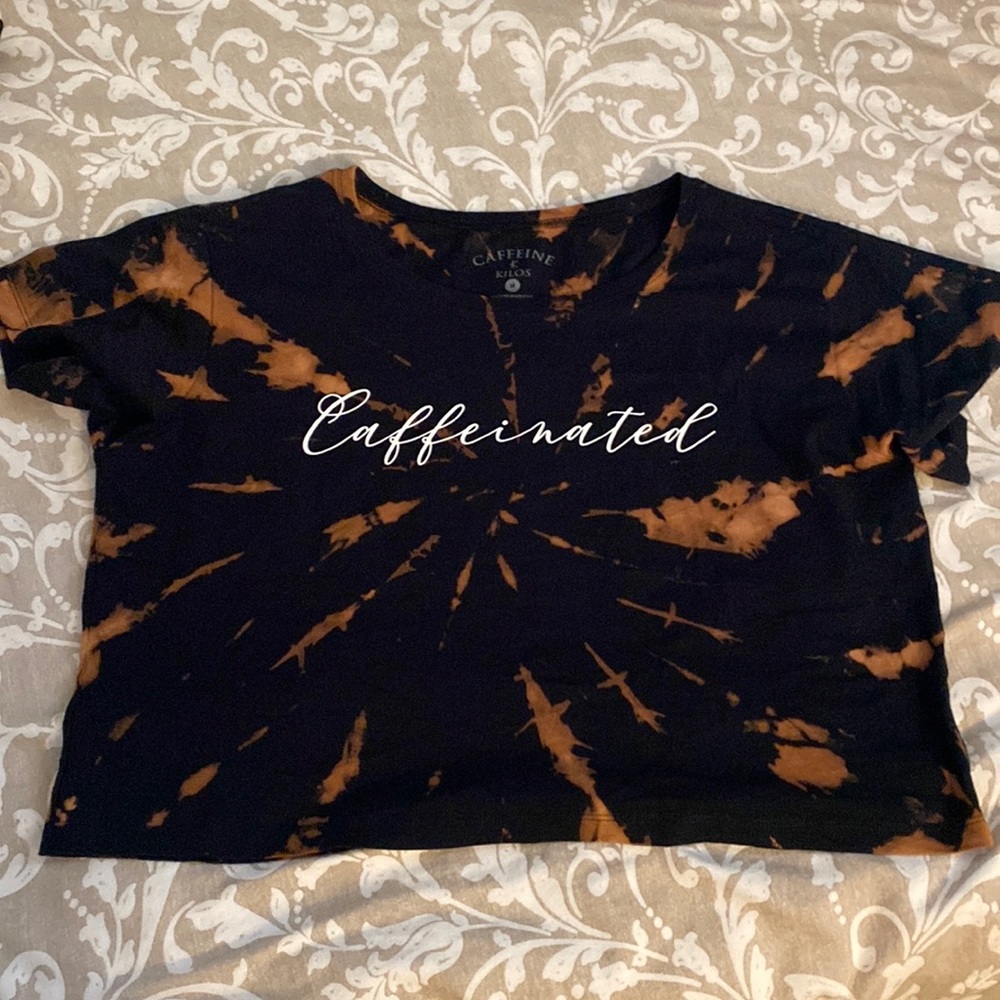Caffeine kilo crop top
